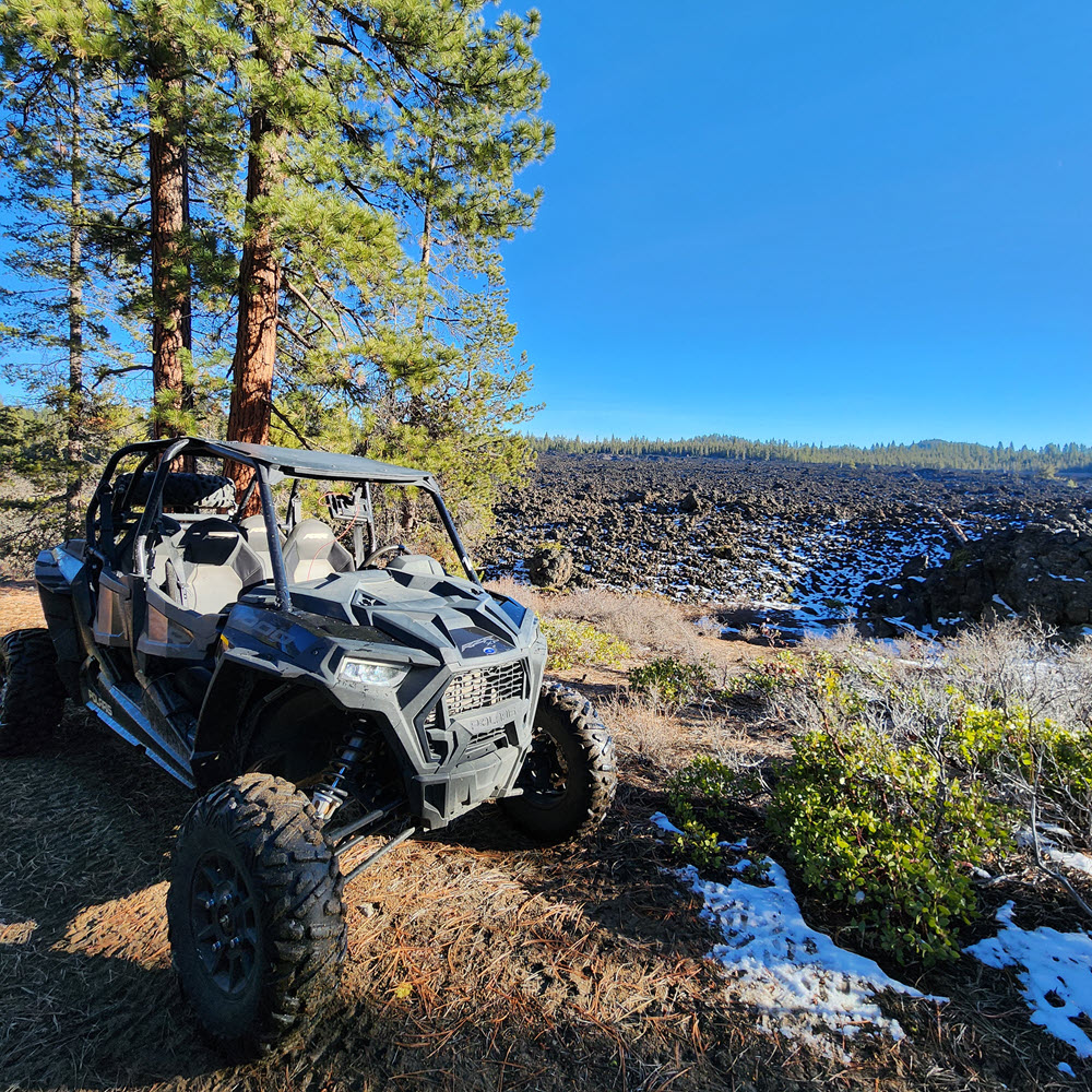 obsidian flow snow tours 4 hour snow mobiling