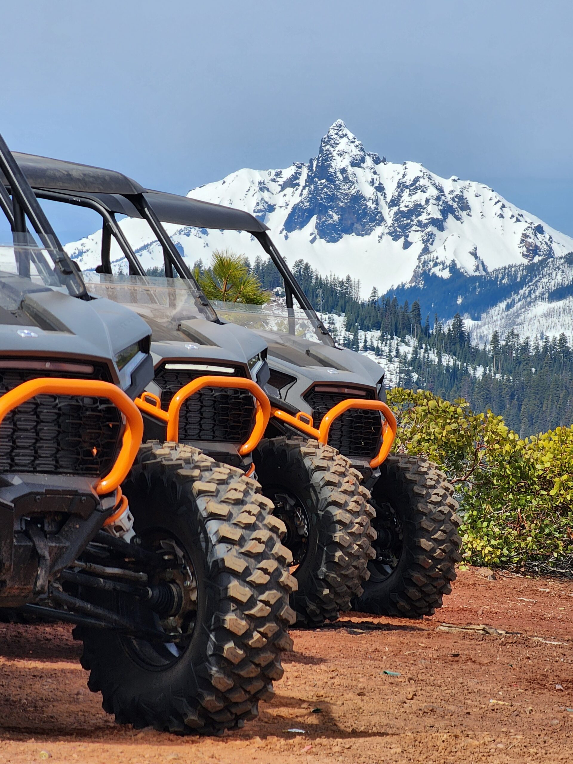 ATV Rentals Near Bend Oregon at staging area